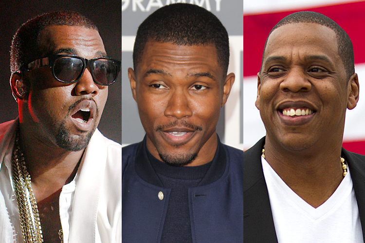 Kanye West, Frank Ocean, Jay-Z (AP/Abdeljalil Bounhar/<a href='http://www.shutterstock.com/gallery-564025p1.html'>Helga Esteb</a> via <a href='http://www.shutterstock.com/'>Shutterstock</a>/Matt Rourke/Salon)
