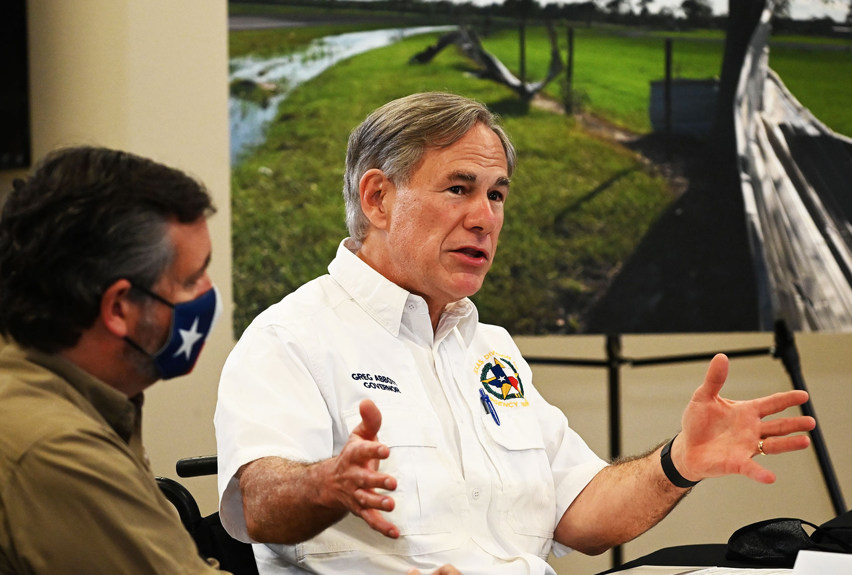 Texas Governor Greg Abbott (ROBERTO SCHMIDT/AFP via Getty Images)