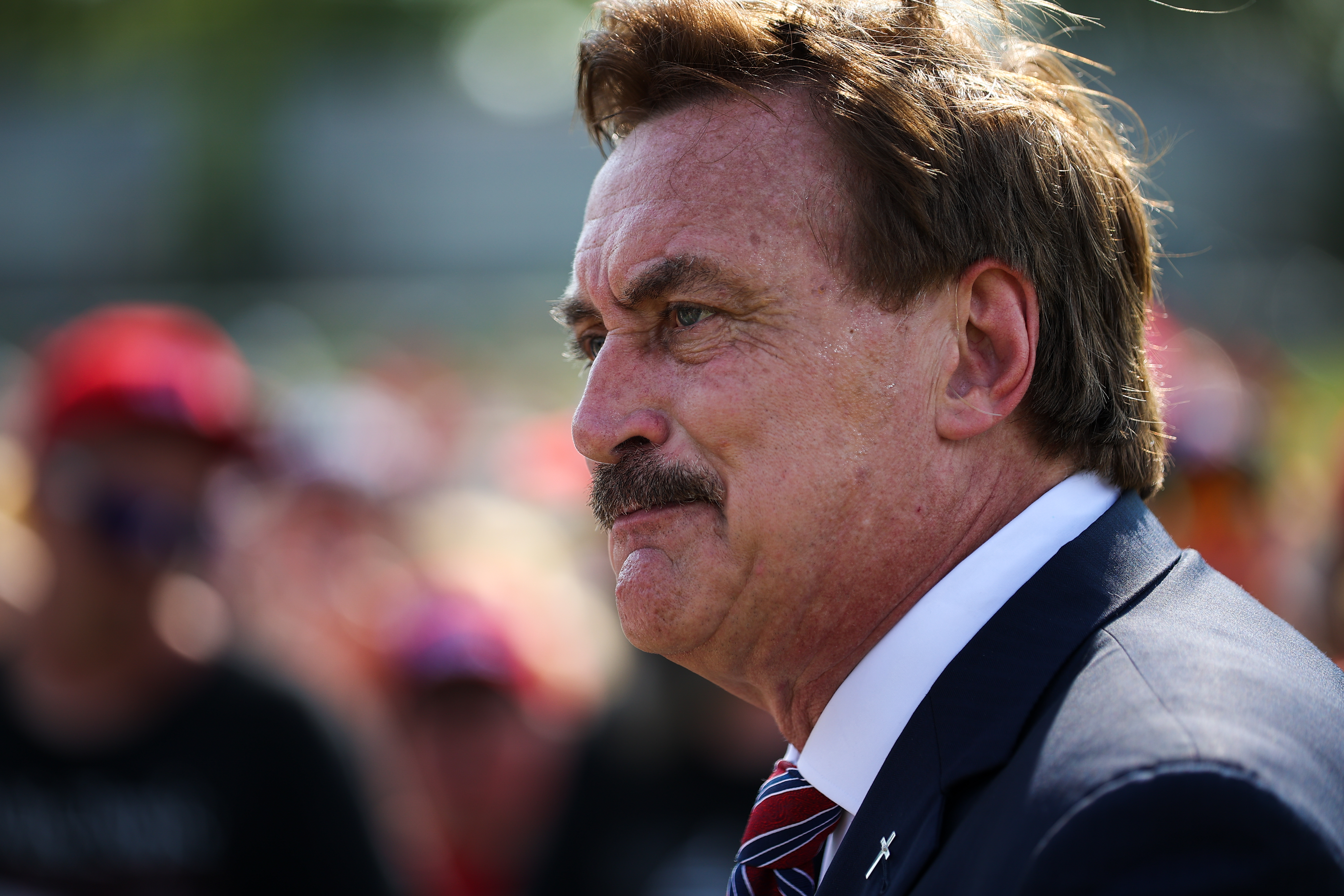 MyPillow CEO Mike Lindell (Tayfun Coskun/Anadolu Agency via Getty Images)